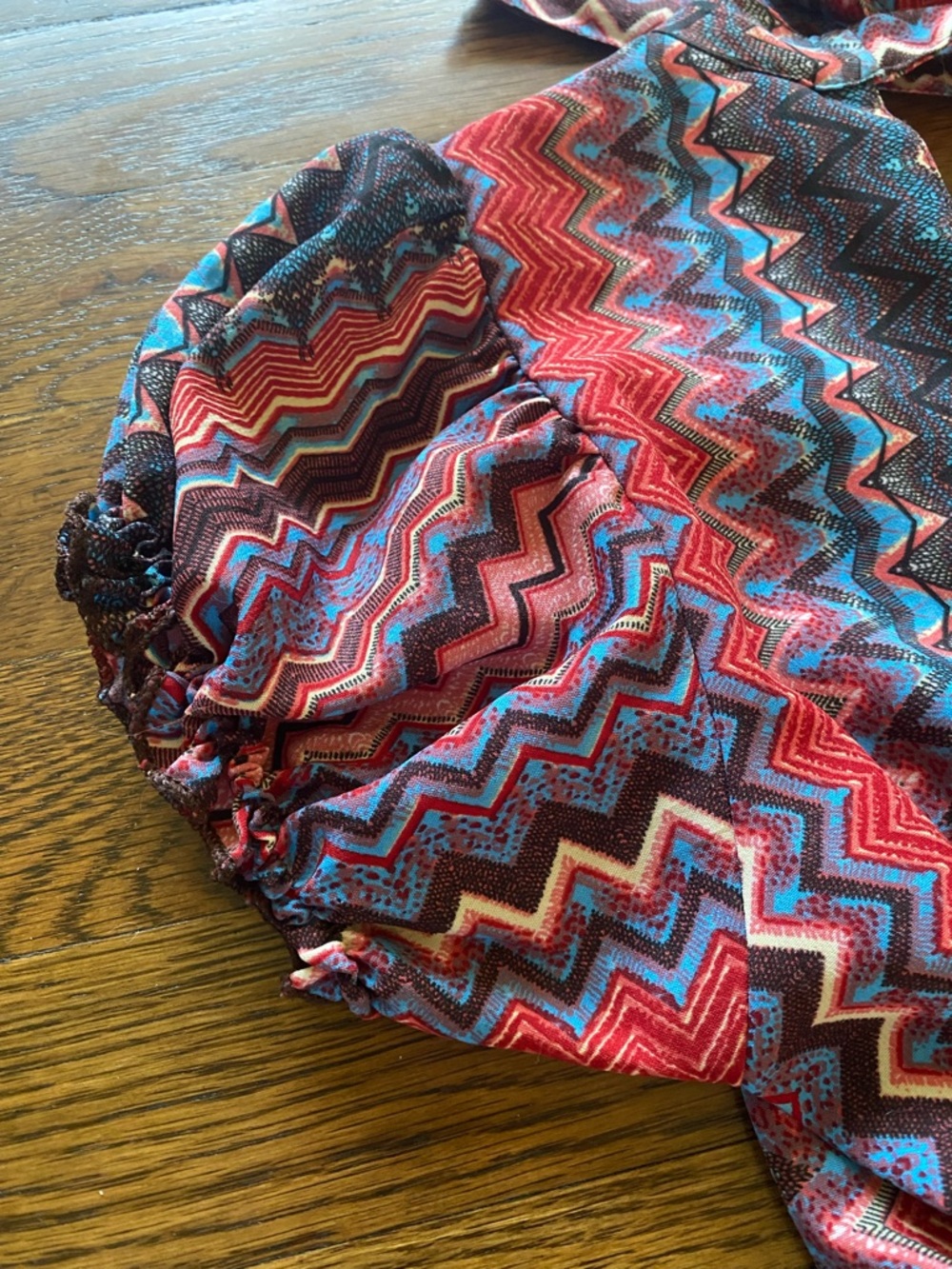 Earthbound Chevron Stripe Maxi Dress - Ties Around Neck - Picture 5 of 8